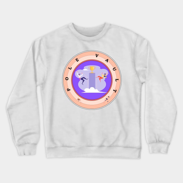 Pole Vault Crewneck Sweatshirt by Tanu Fashion